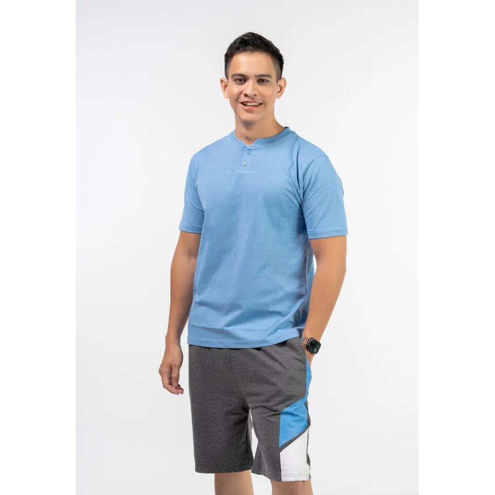 МУЖСКАЯ ФУТБОЛКА С КОРОТКИМ РУКАВОМ HENLEY 2
