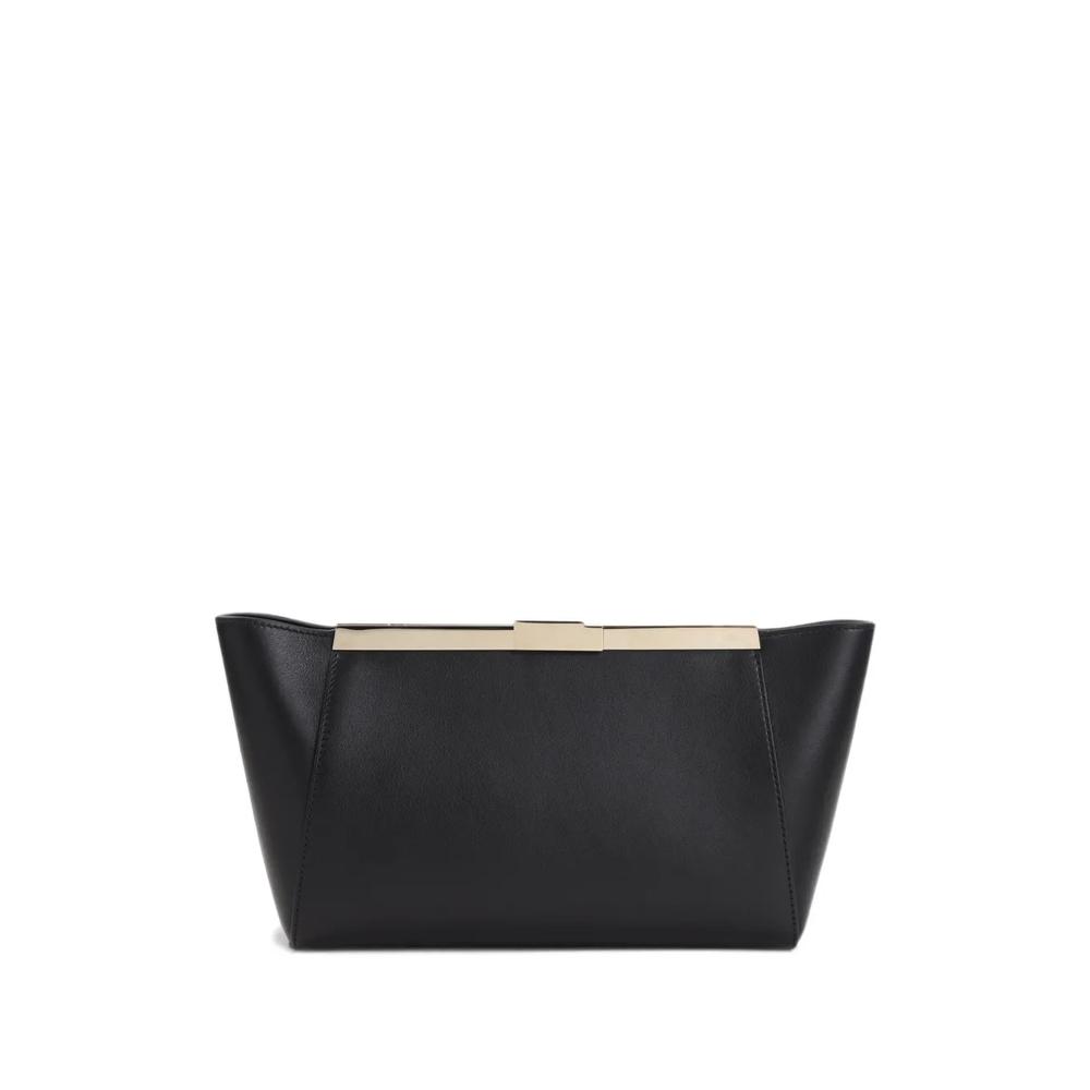 logo-engraved frame clutch bag 2