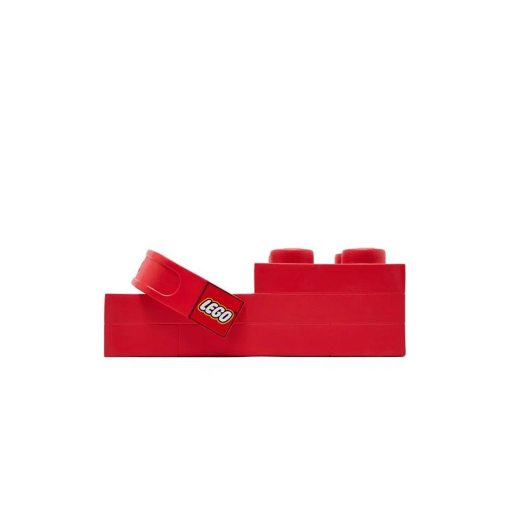 Кроссовки Lego x Crocs Brick Clog 'Bright Red' 1