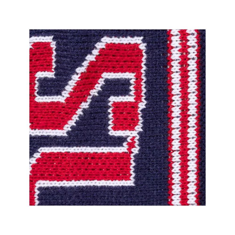 Свитеры Supreme Jacquard Sleeve Half Zip Sweater 'Navy' 2