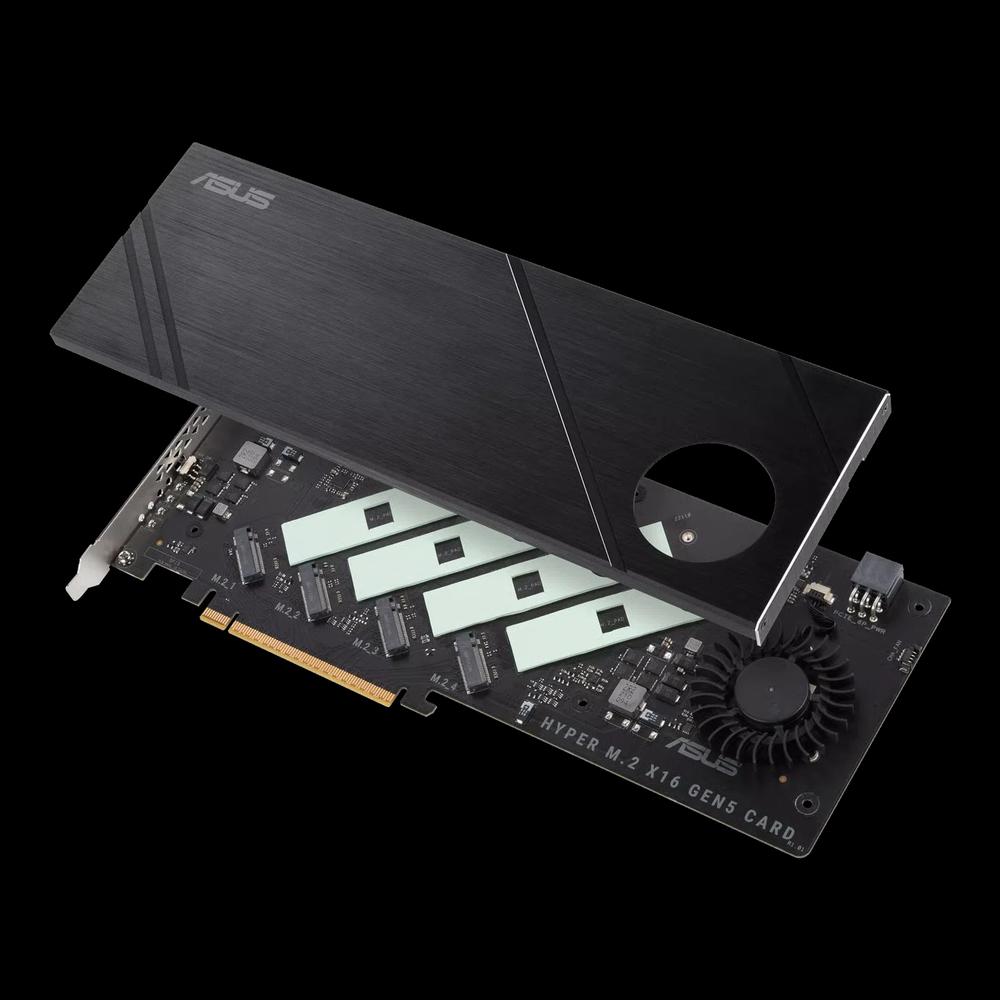 ASUS Hyper M.2 x16 GEN 5 карта расширения (PCIe 5.0/4.0) 7