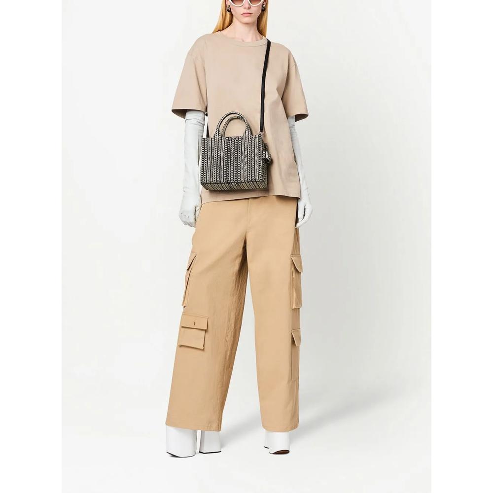 Маленькая сумка The Monogram Leather Tote 2