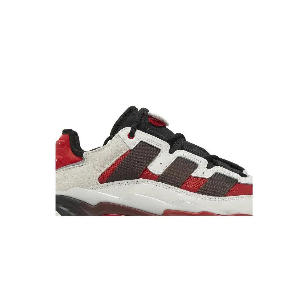 Кроссовки Adidas Niteball 'Crystal White Scarlet' 2