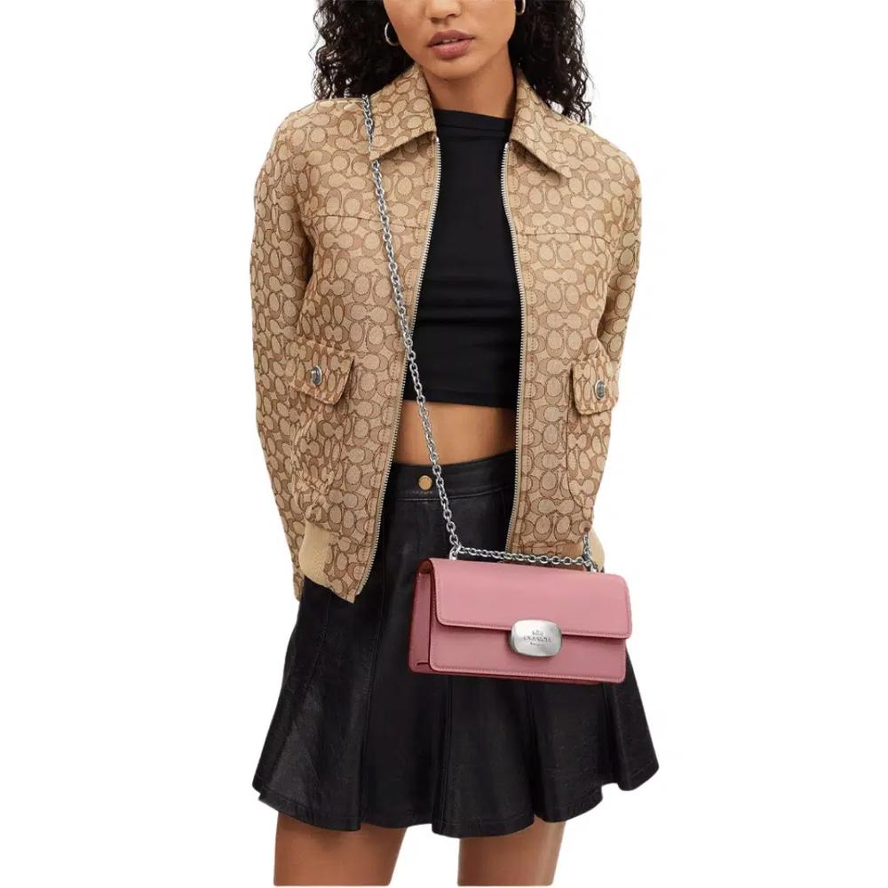 Coach Eliza Flap Shoulder, цвет True Pink CP008 4
