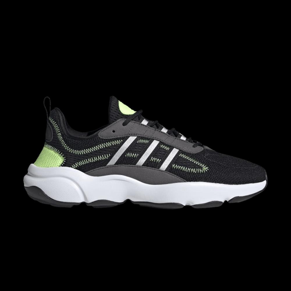 Кроссовки Adidas Haiwee 'Black Metallic Grey' 1