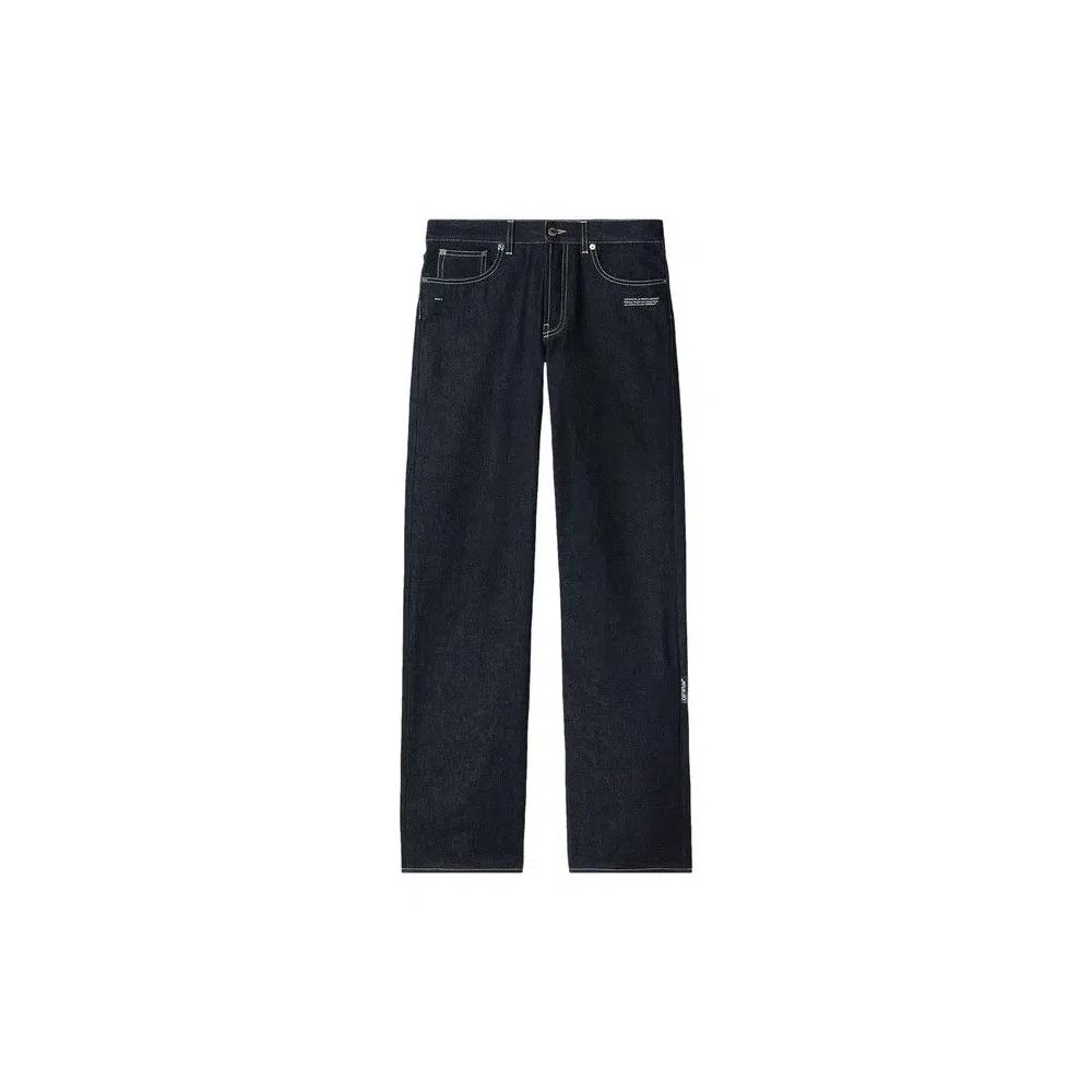 Off-White Susy Jeans «Необработанный синий» 1