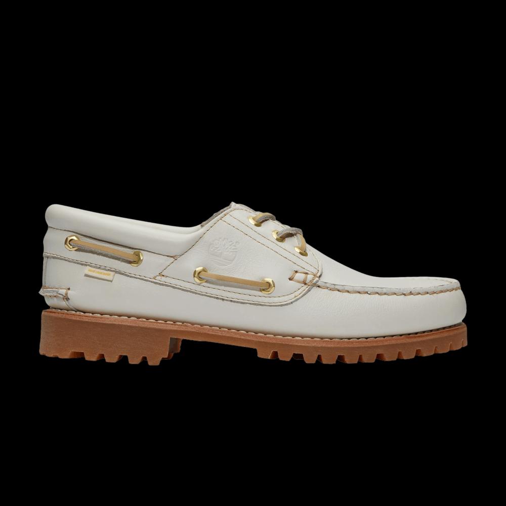 Кроссовки Aimé Leon Dore x Timberland 3-Eye Classic Lug Boat 'White' 1