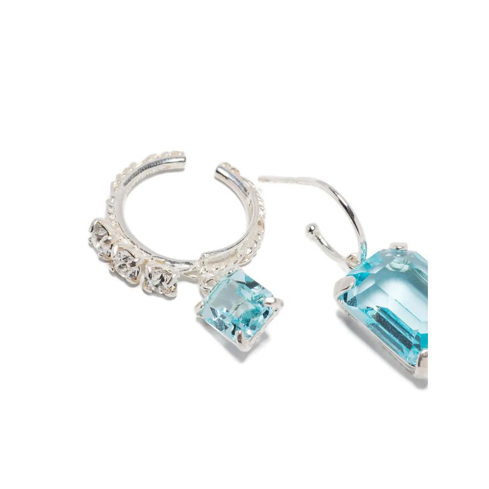aquamarine crystal hoop earrings 2