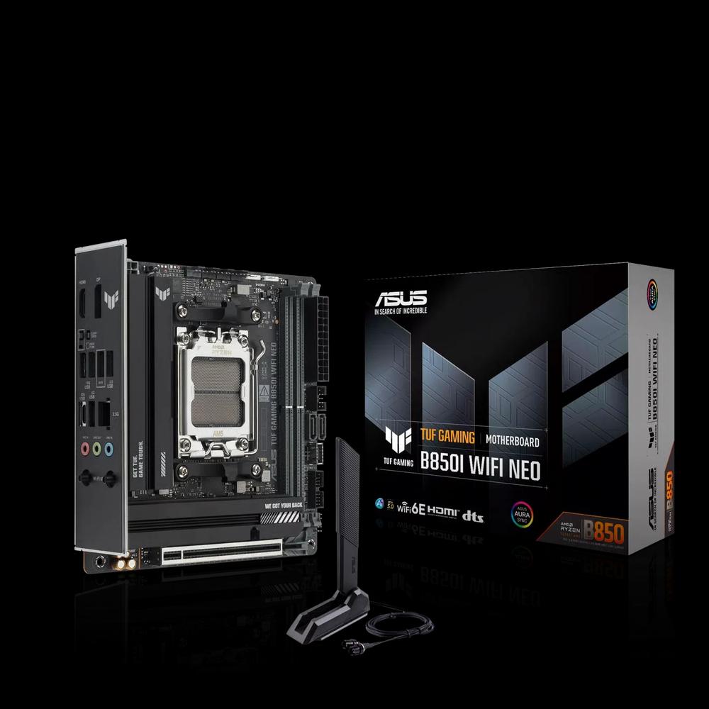 ASUS TUF GAMING B850I WIFI NEO материнская плата 1
