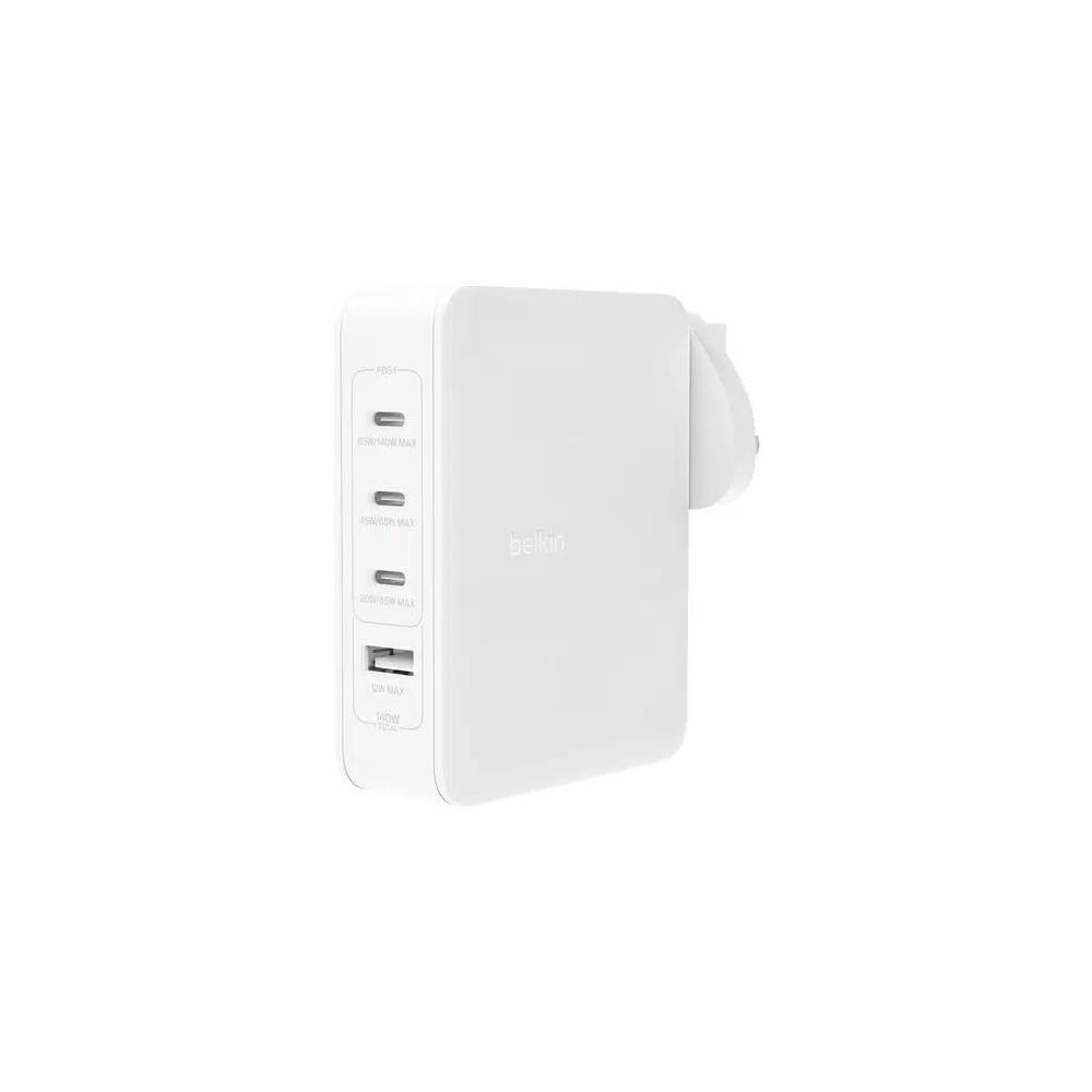 BELKIN BoostCharge Pro 4-портовый USB GaN-зарядное устройство 140W 1