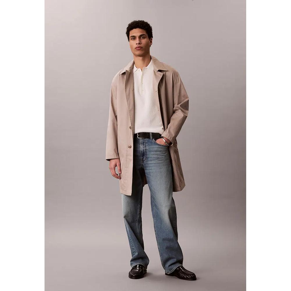Хлопковое поло вафельной вязки - Calvin Klein Jeans 5