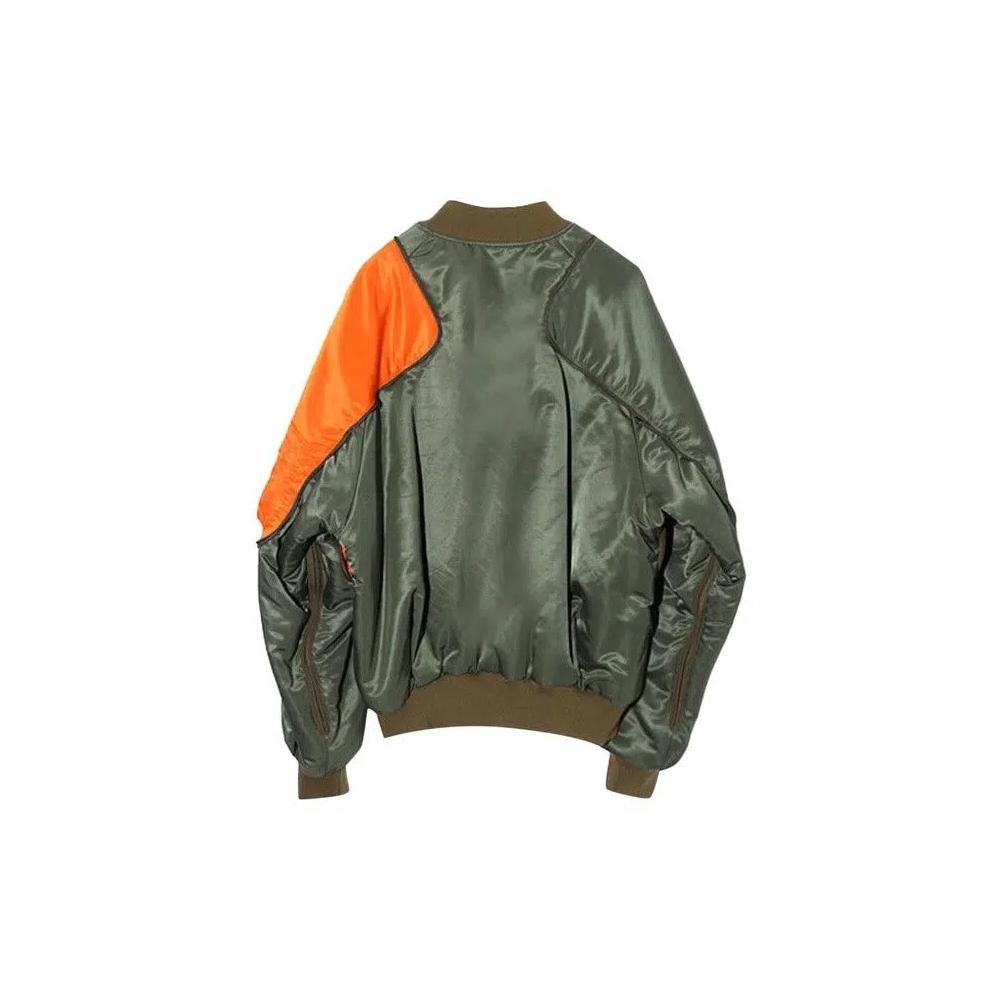 Бомберы Kapital MA 1 Nylon Sham Bomber Jacket 'Khaki' 2