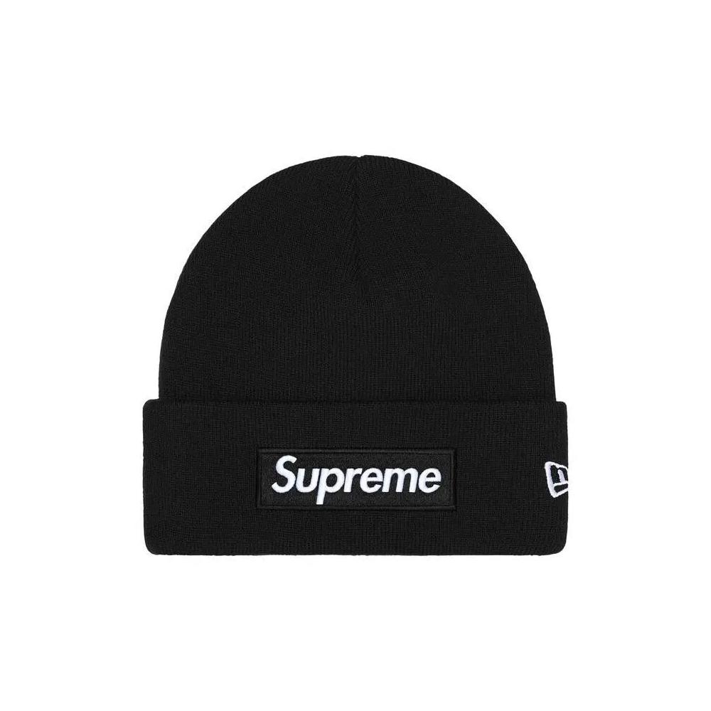 Бини Supreme New Era Box Logo Beanie 'Black' 1