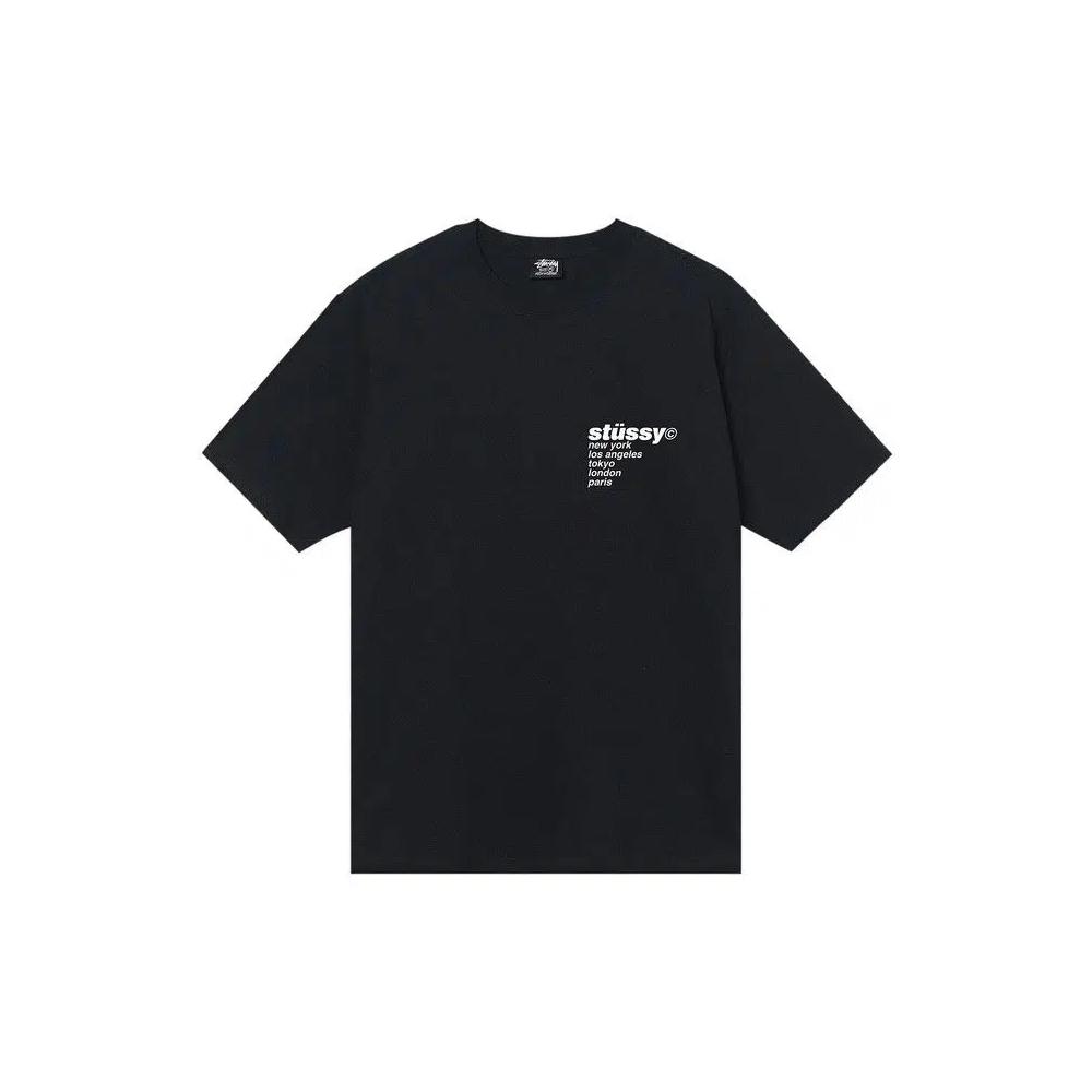 Футболки Stussy Strawberry Tee «Black» 1