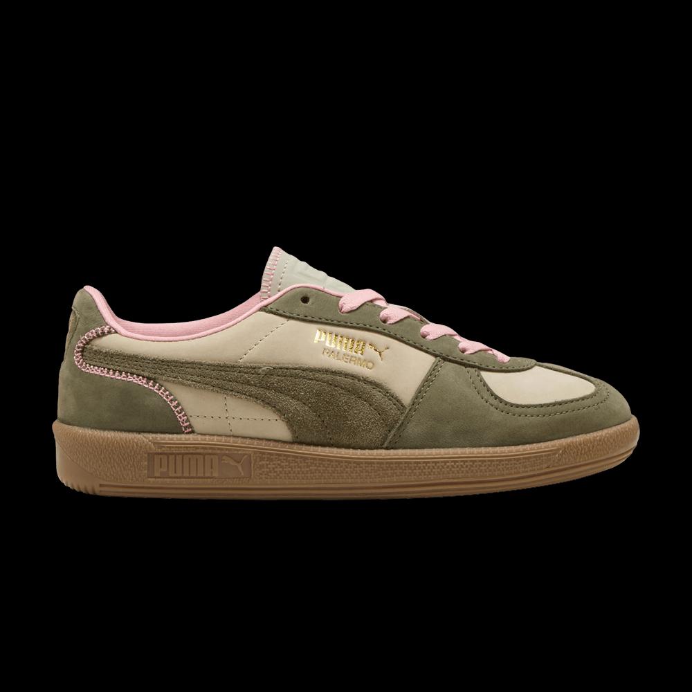 Кроссовки Puma Wmns Palermo Lux 'Green Pink' 1