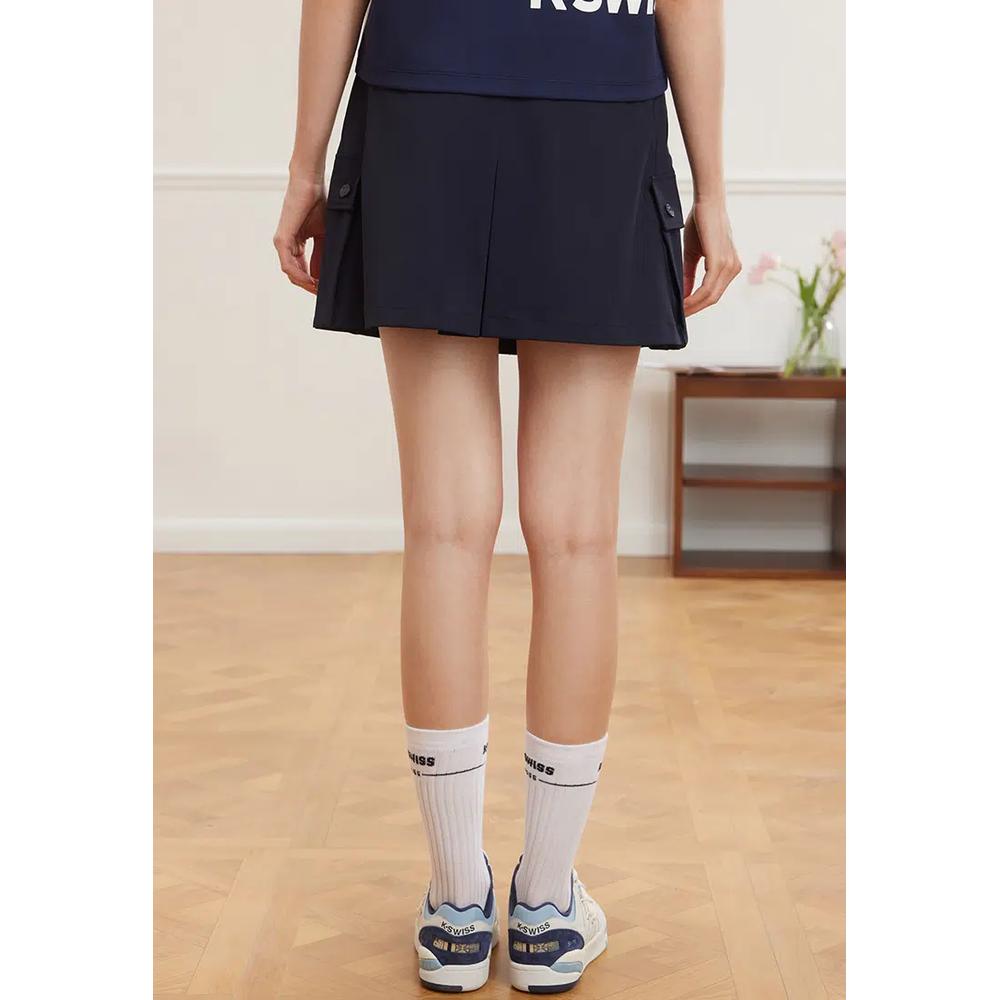 ЖЕНСКАЯ ТЕННИСНАЯ ЮБКА K-SWISS С ЛОГОТИПОМ 2