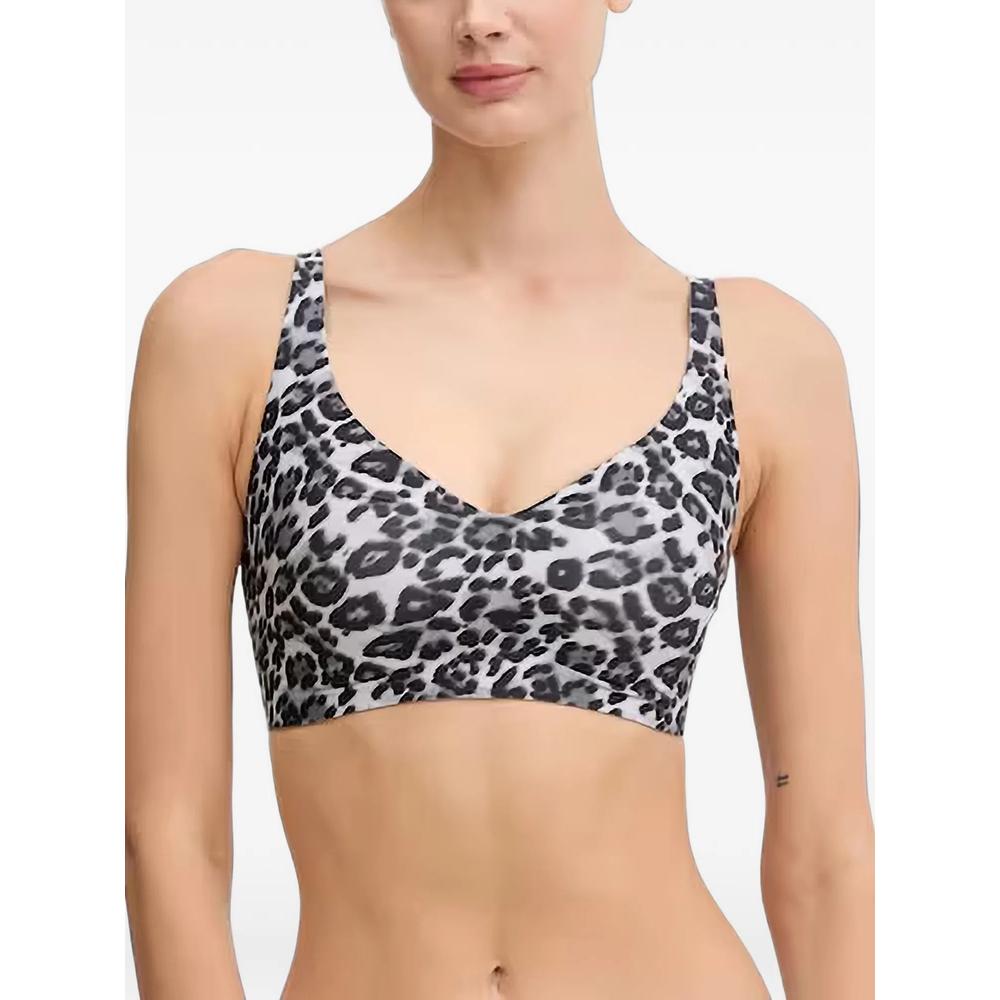 SoftStretch Power leopard-print bra 1