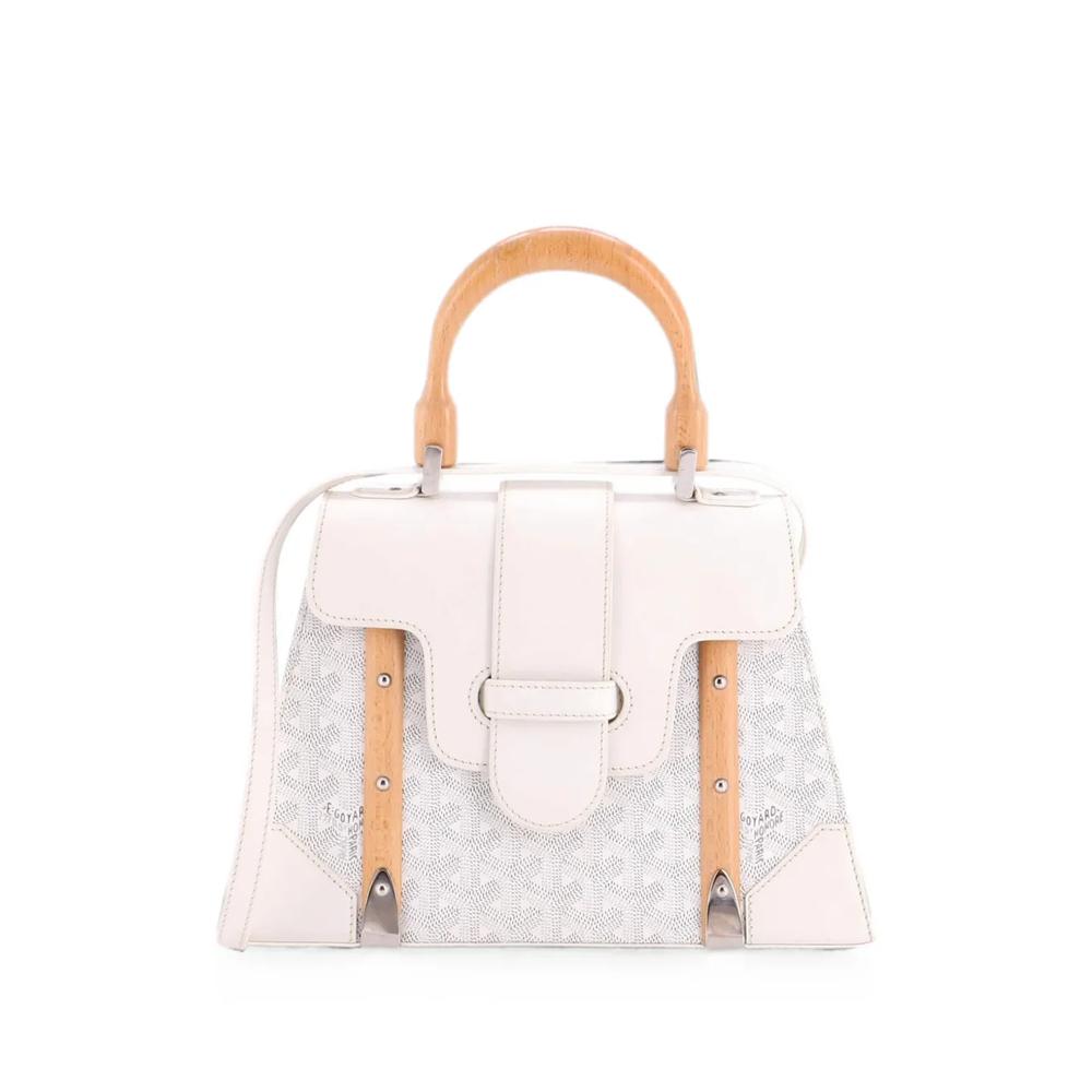 Сумка-сэтчел Saigon Top Handle Bag Coated Canvas with Leather PM 1