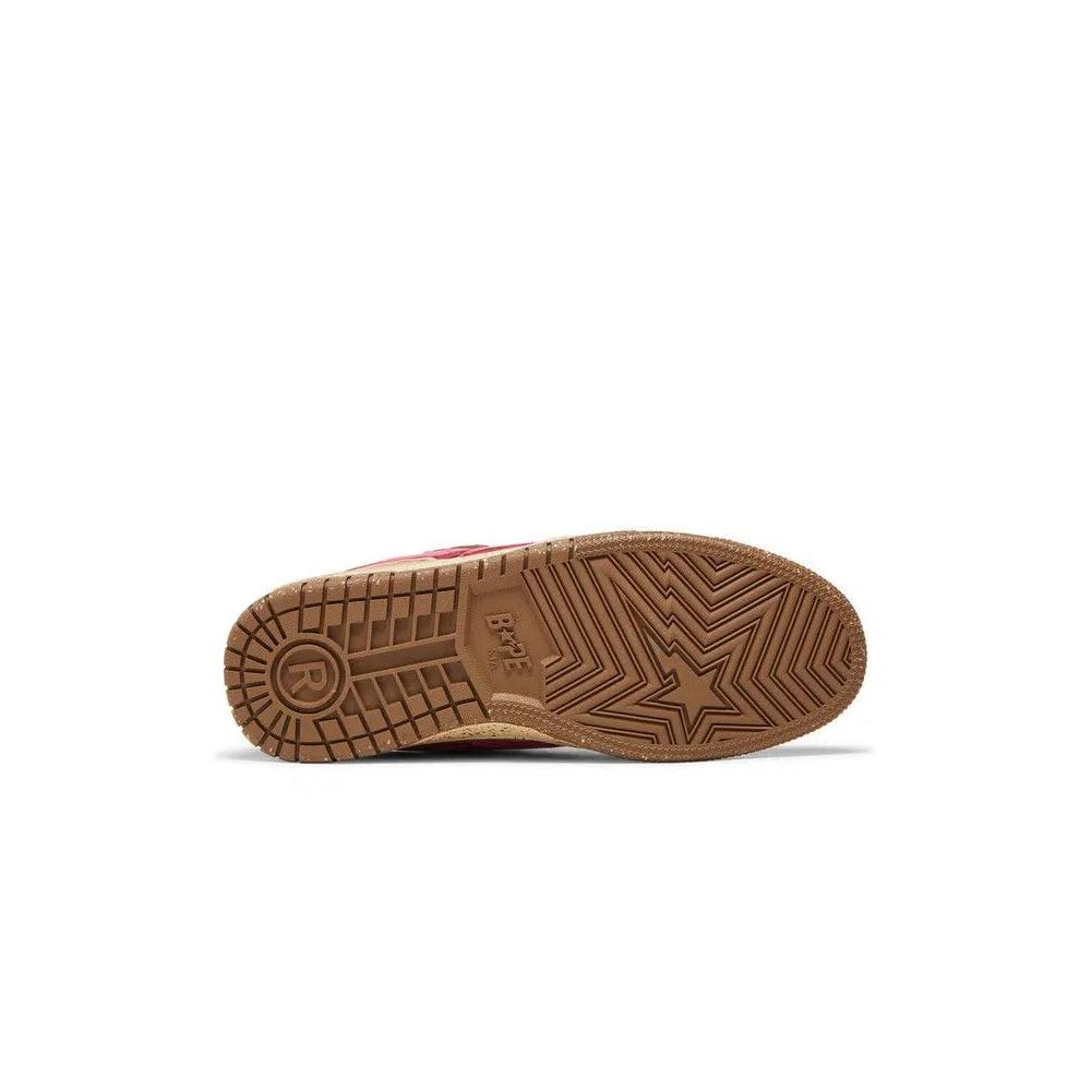 Кроссовки BAPE Sk8 Sta #6 'Brown Pink' 4