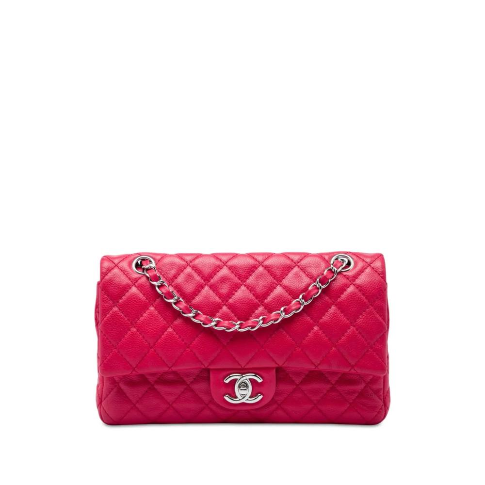 Сумка на плечо Classic Caviar Double Flap среднего размера (2008-2009 годы) 1