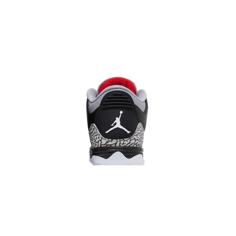 Шиповки Air Jordan 3 Retro TD Cleat 'Black Cement' 7