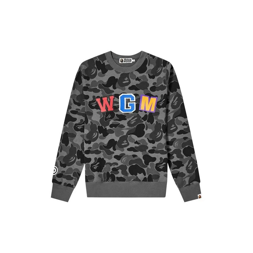 Свитеры Свитер с акульим принтом BAPE ABC Shark 'Black' 1