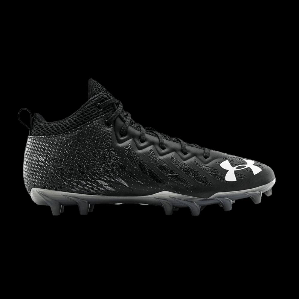 Бутсы Under Armour Spotlight Select Mid MC 'Haptic Print - Black' 1