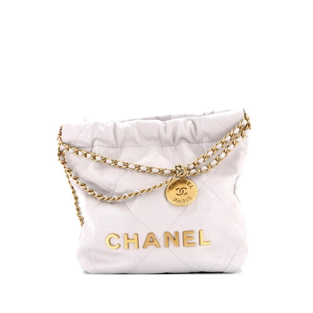 Сумка через плечо 22 Chain Hobo Quilted Calfskin Mini 1