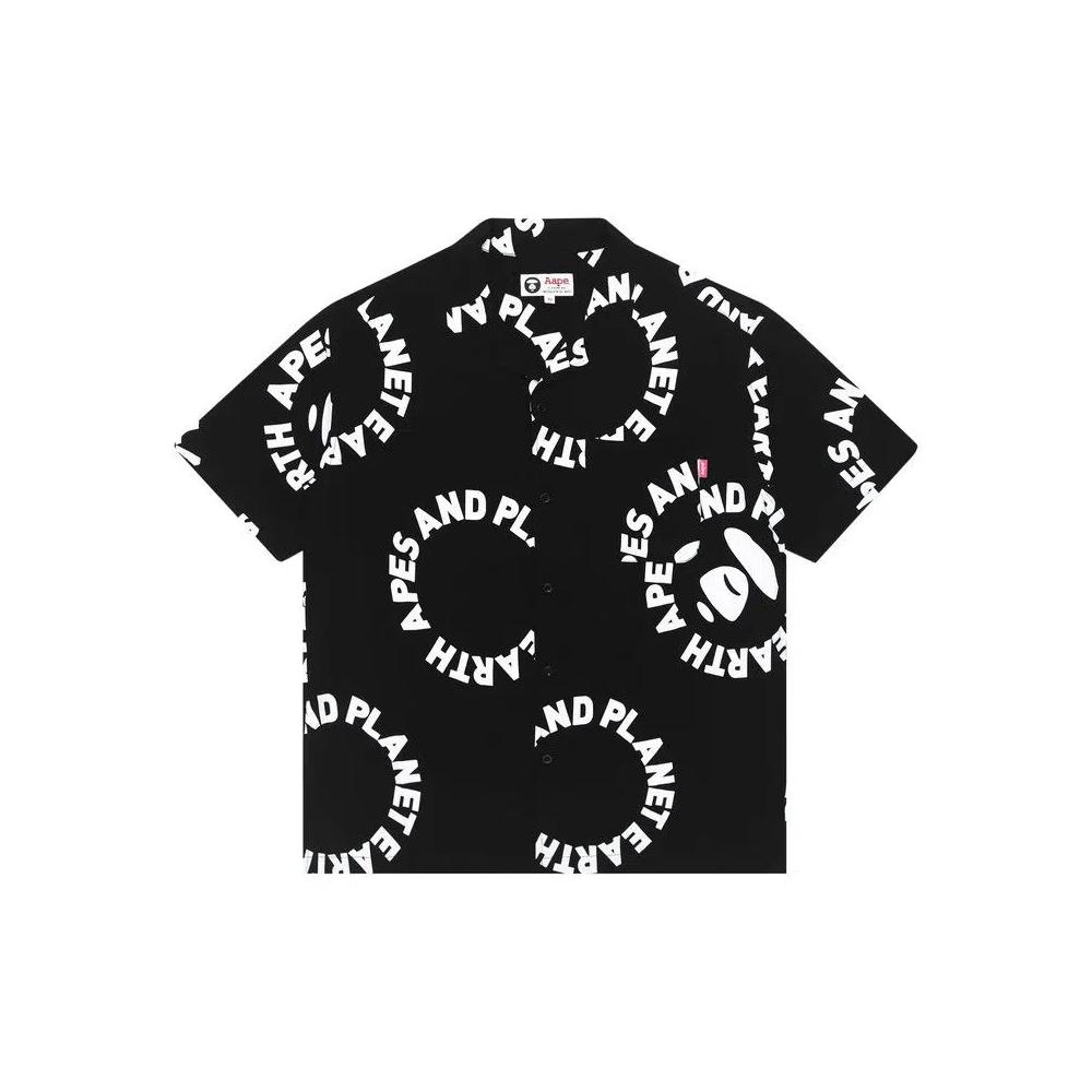 Рубашки и топы AAPE Рубашка с принтом 'Black' 1