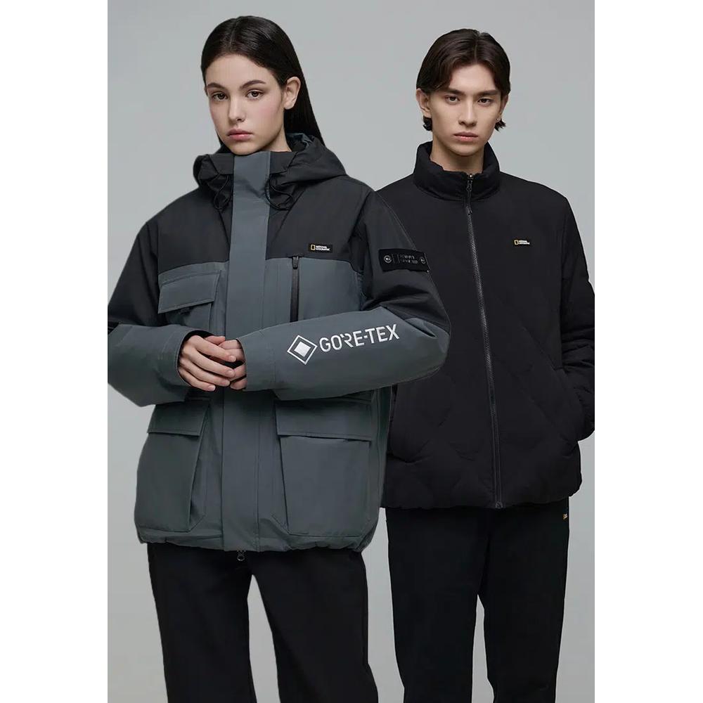 Унисекс 3-в-1 пуховик с цветными блоками GORE-TEX 2