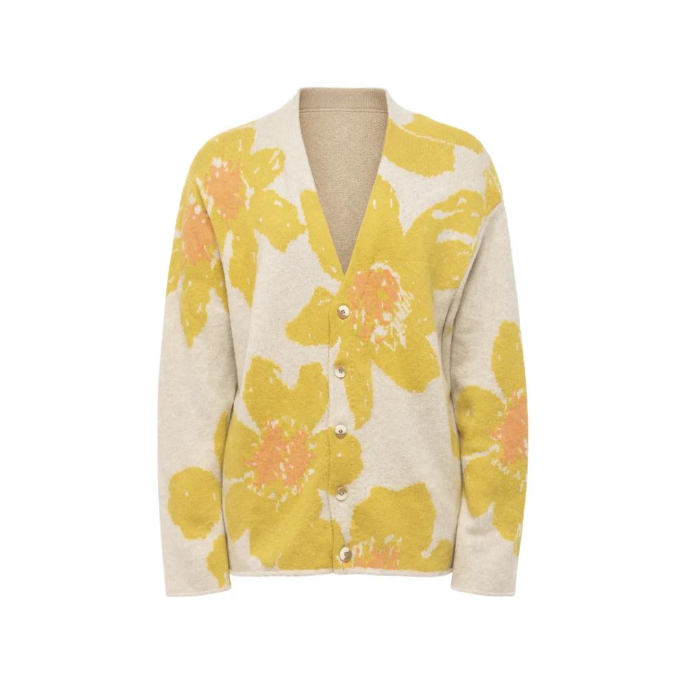 Кашемировый кардиган Floating Florals 1