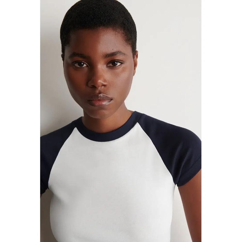 ХЛОПКОВАЯ ФУТБОЛКА С РЕГЛАН-РУКАВОМ SLIM COTTON RAGLAN 5