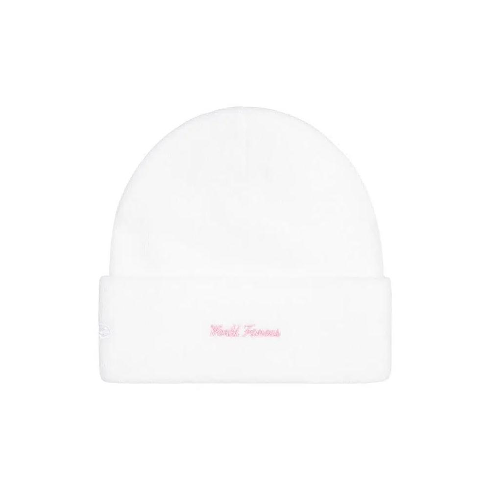 Бини Supreme New Era Box Logo Beanie 'White' 2