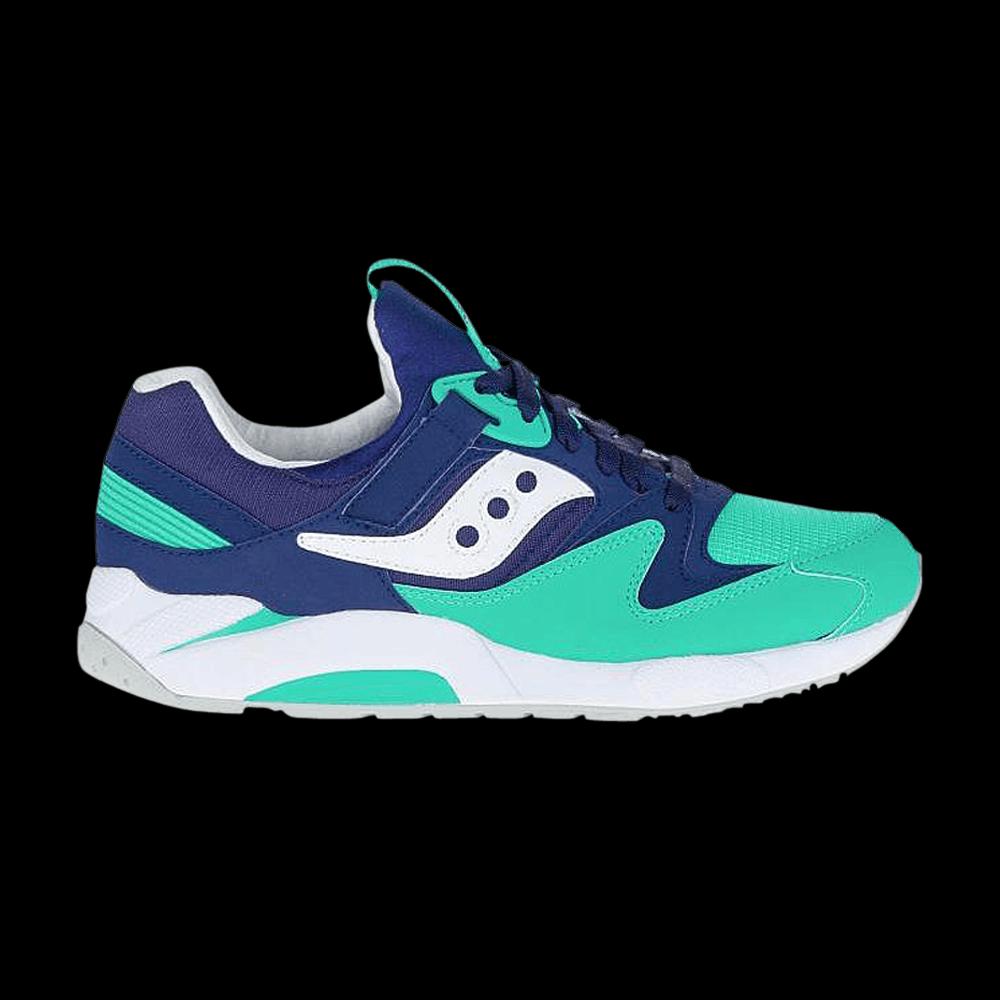 Кроссовки Saucony Grid 9000 'Navy Green' 1
