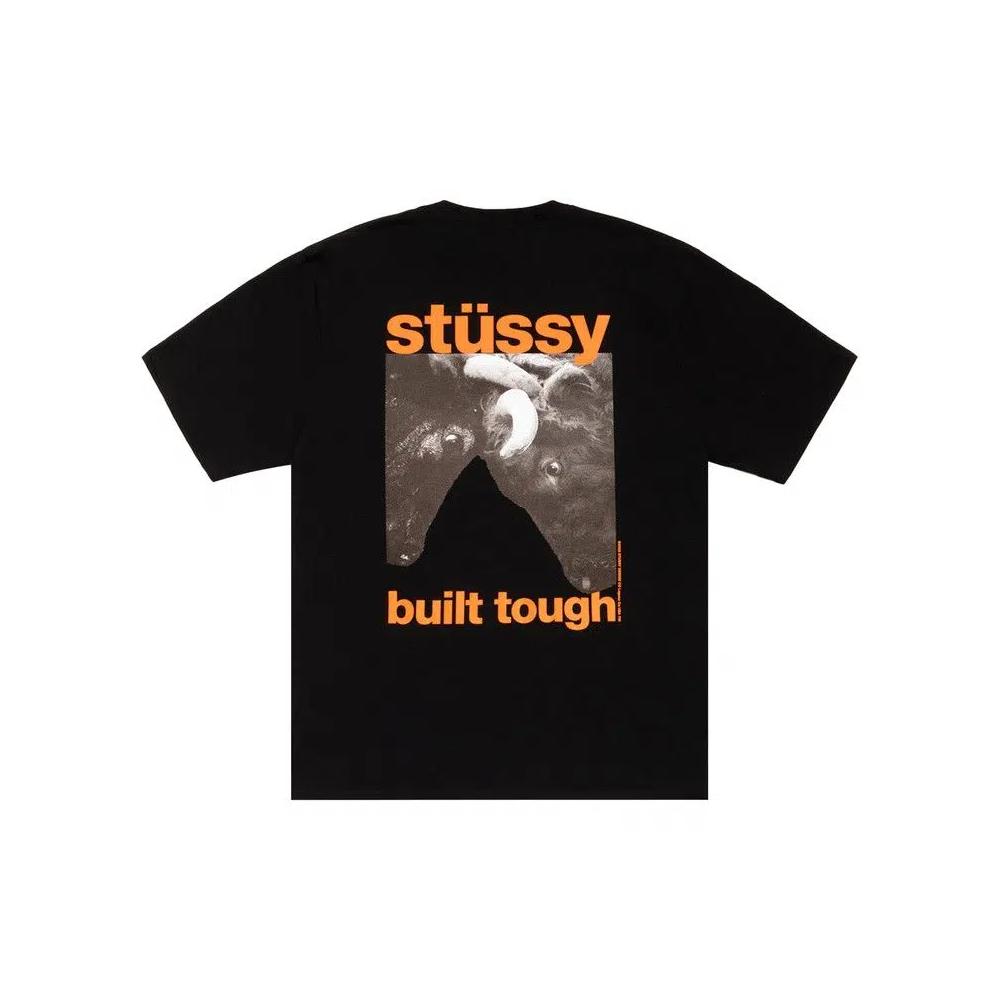 Футболки Stussy Built Tough Tee 'Black' 2