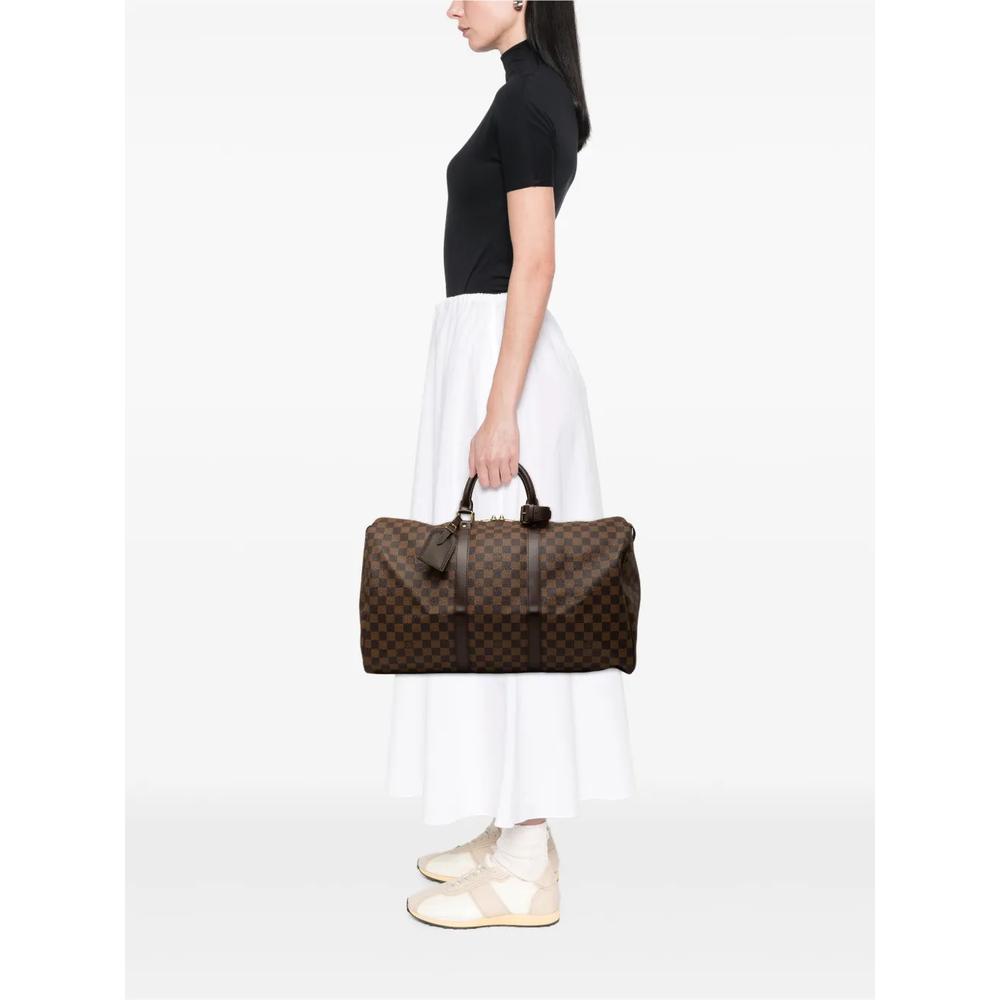 Дорожная сумка Damier Ebene Keepall 50 (2006 год) 2