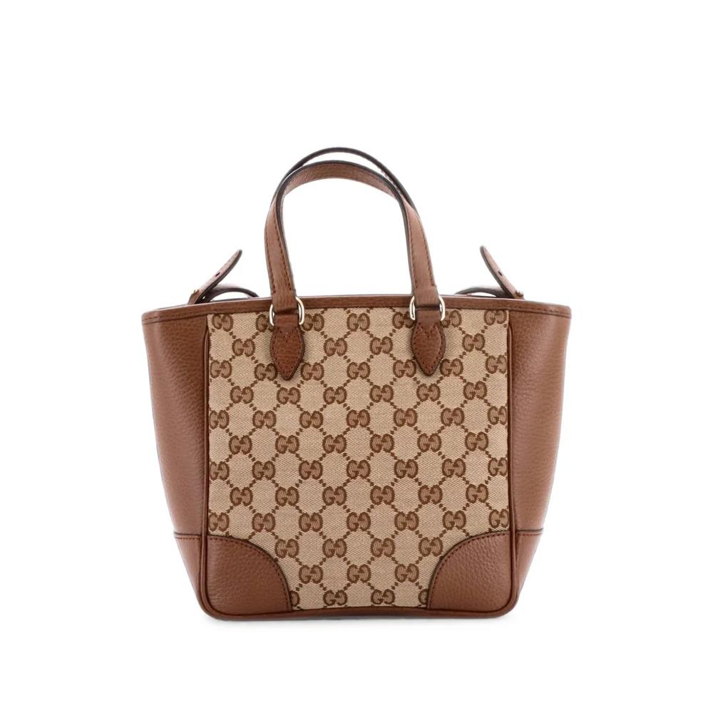 Маленькая сумка через плечо Bree Convertible Tote GG Canvas with Leather 2