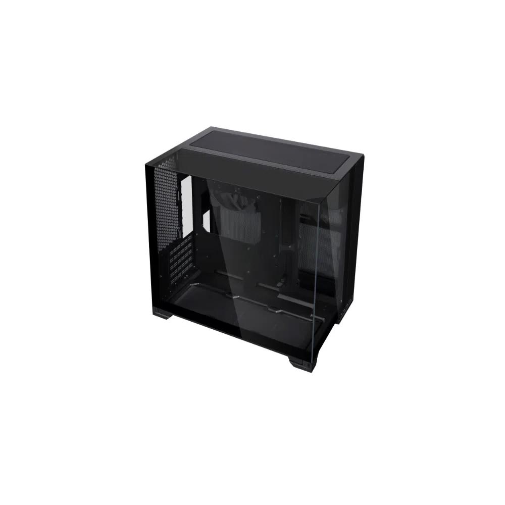 LIAN LI O11 Vision-M Mirco-ATX корпус - Black черный 2