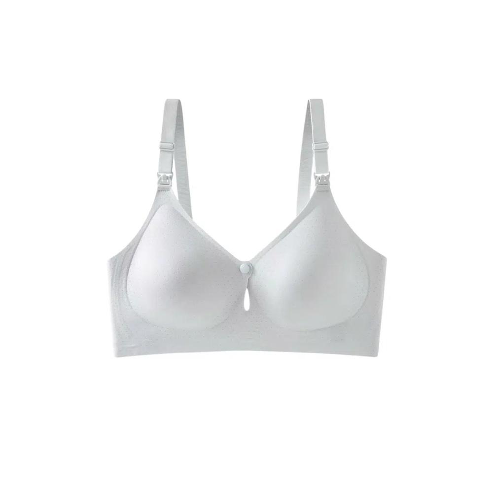 Premium Luna Seamless Nursing Bra в сером цвете 2