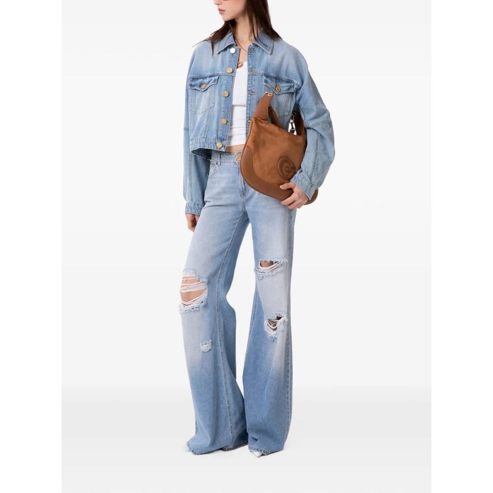 cropped button-up denim jacket 2
