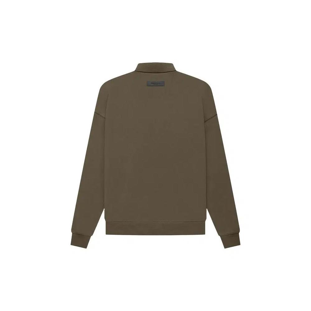 Поло Fear of God Essentials Long-Sleeve Polo 'Wood' 2