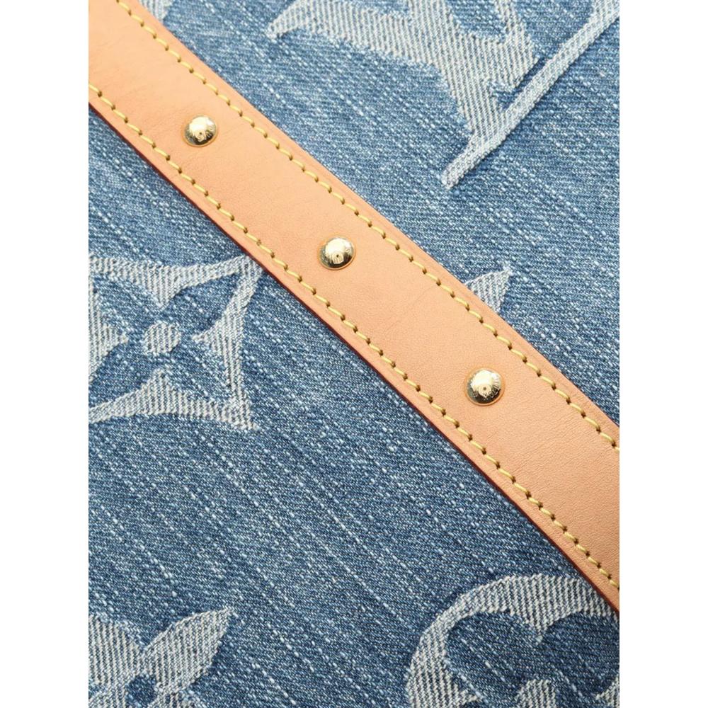 Дорожная сумка Monogram Denim Studded Keepall Bandouliere 45 (2010-2026 годы) 2