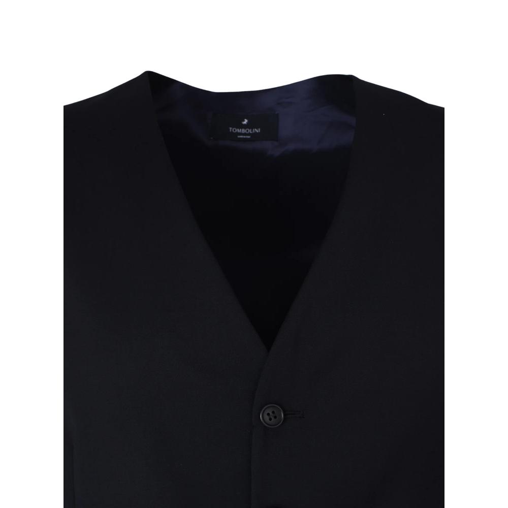 v-neck button-up waistcoat 4