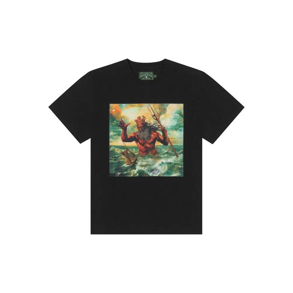 Футболки Denim Tears Poseidon's Revenge Tee 'Black' 1