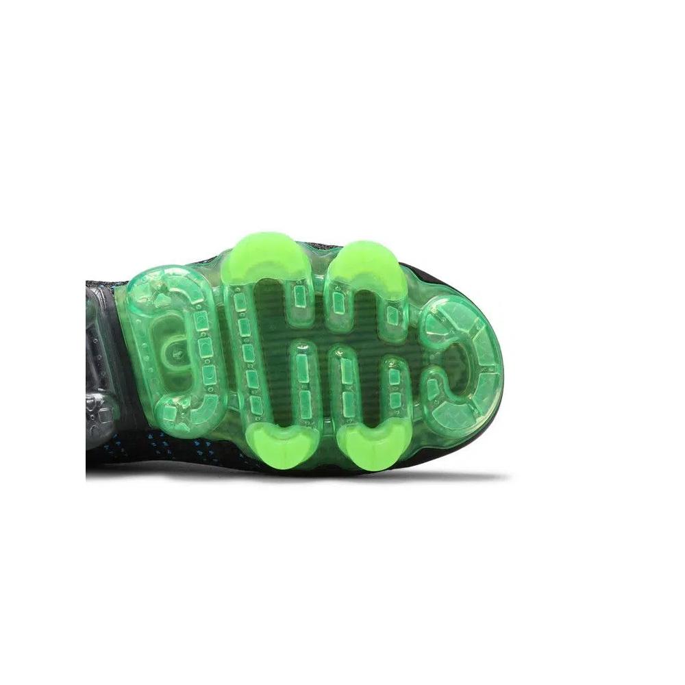 Кроссовки Nike Air VaporMax Flyknit 3 GS 'Black Ghost Green' 5