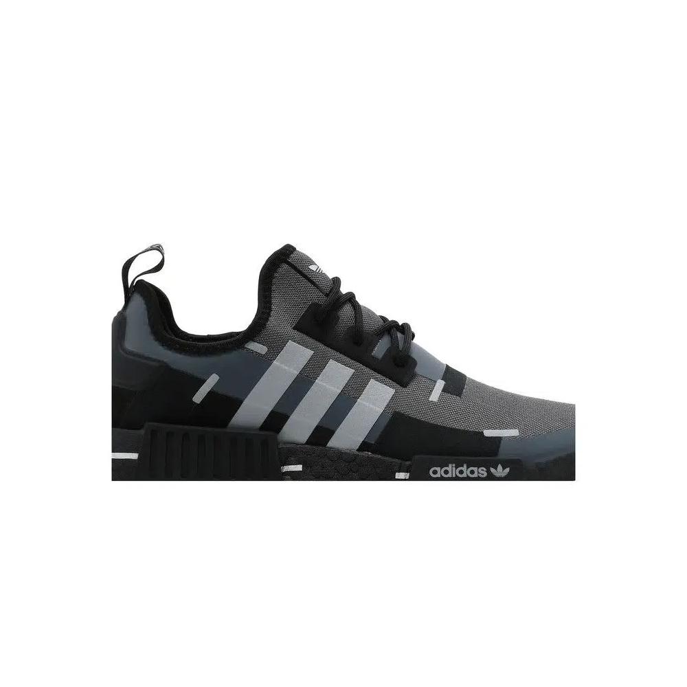 Кроссовки adidas NMD_R1 'Чёрный уголь' 2