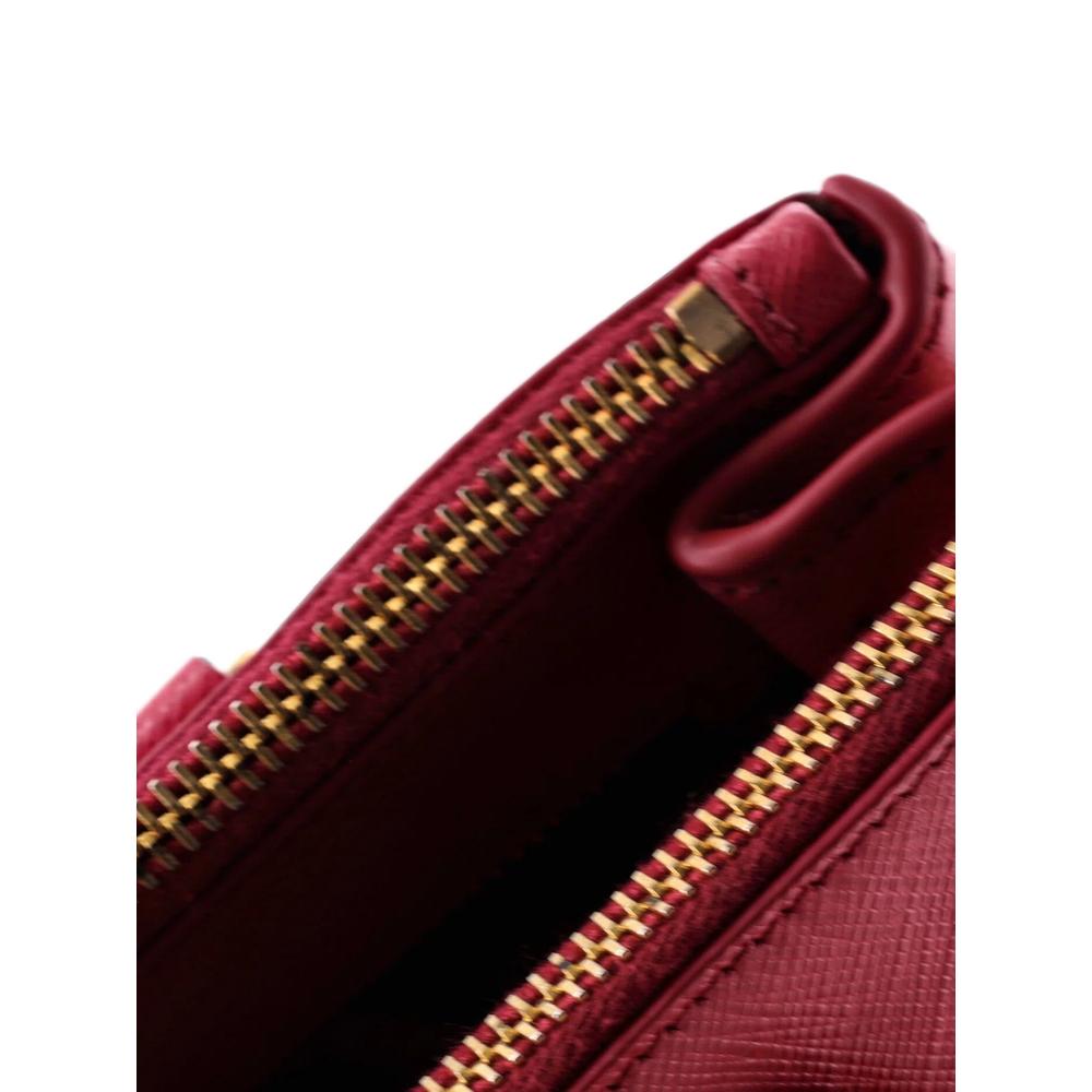 Double Zip Lux Saffiano Leather Small tote bag 5