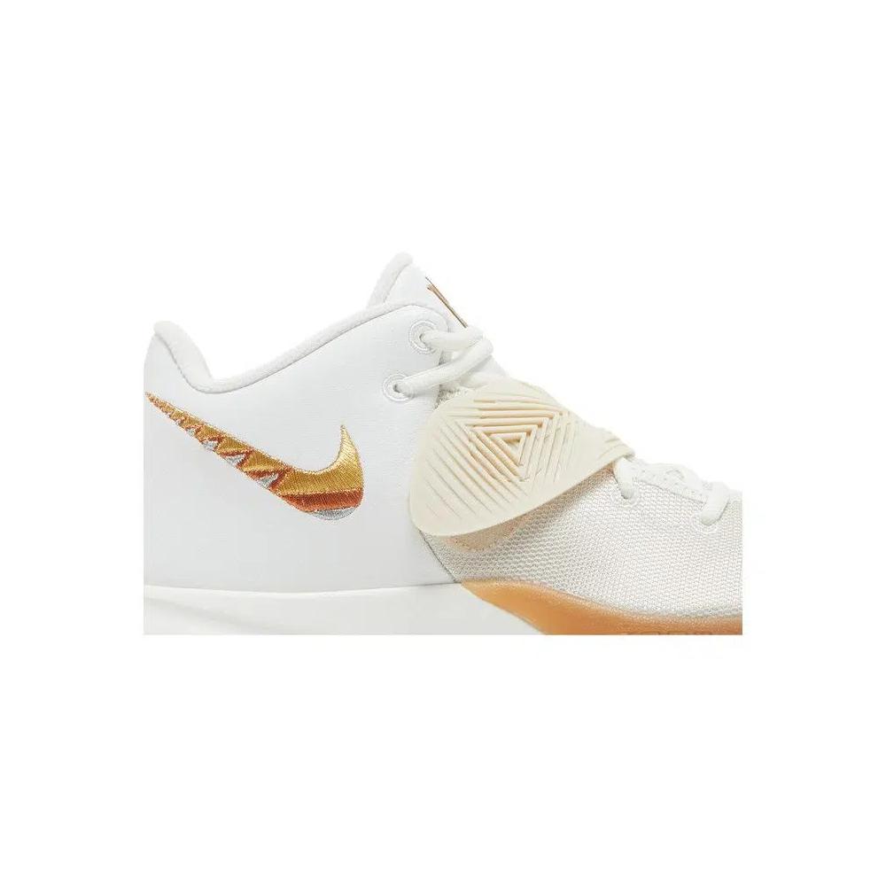 Кроссовки Nike Kyrie Flytrap 3 'White Metallic Gold Gum' 2