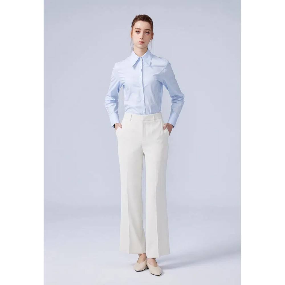 Светло-синяя рубашка Slim Fit 3