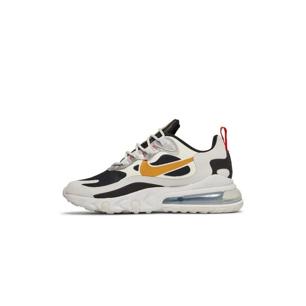 Кроссовки Nike Wmns Air Max 270 React 'Metallic Gold Swoosh' 3